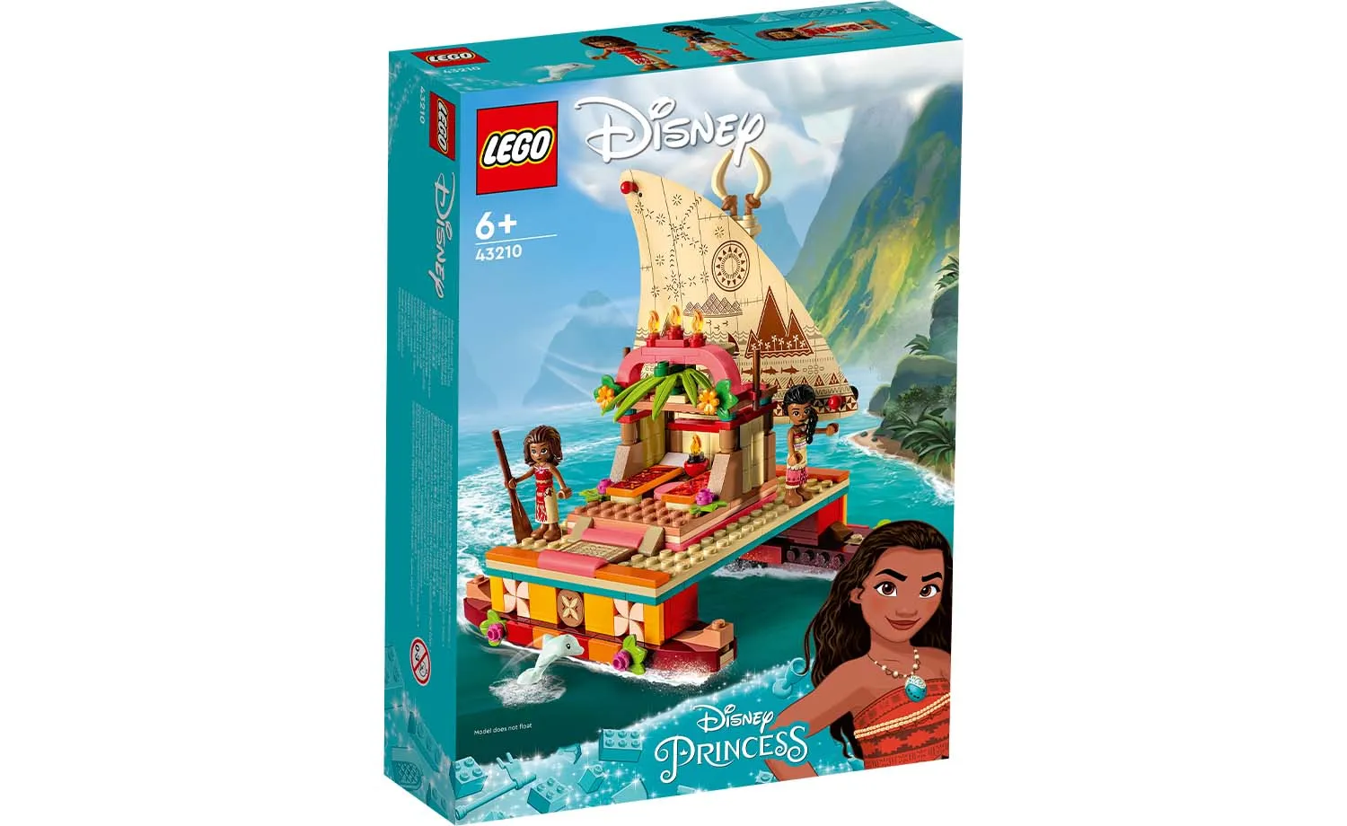 43210 | LEGO® | Disney Princess Moana's Wayfinding Boat