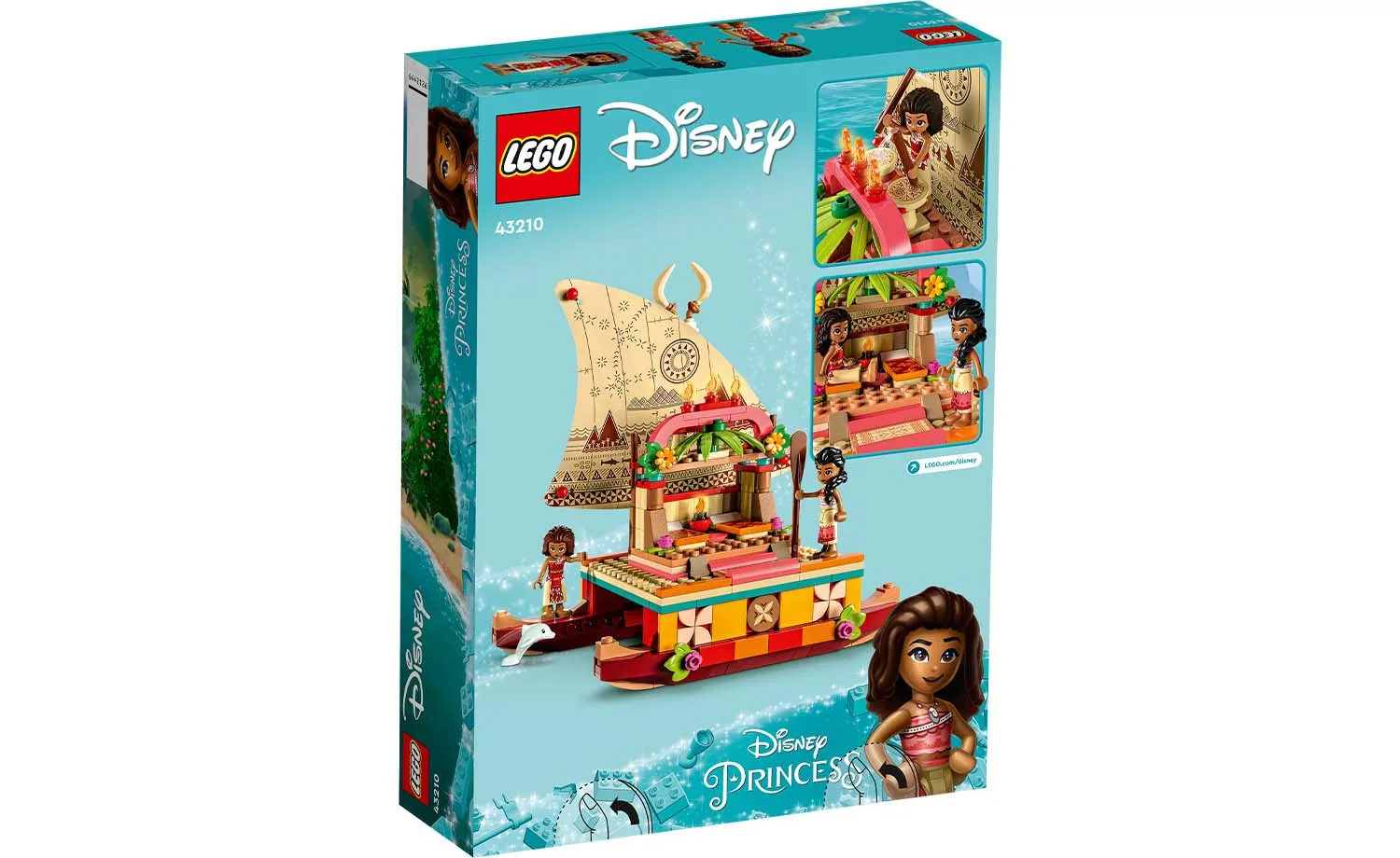 43210 | LEGO® | Disney Princess Moana's Wayfinding Boat