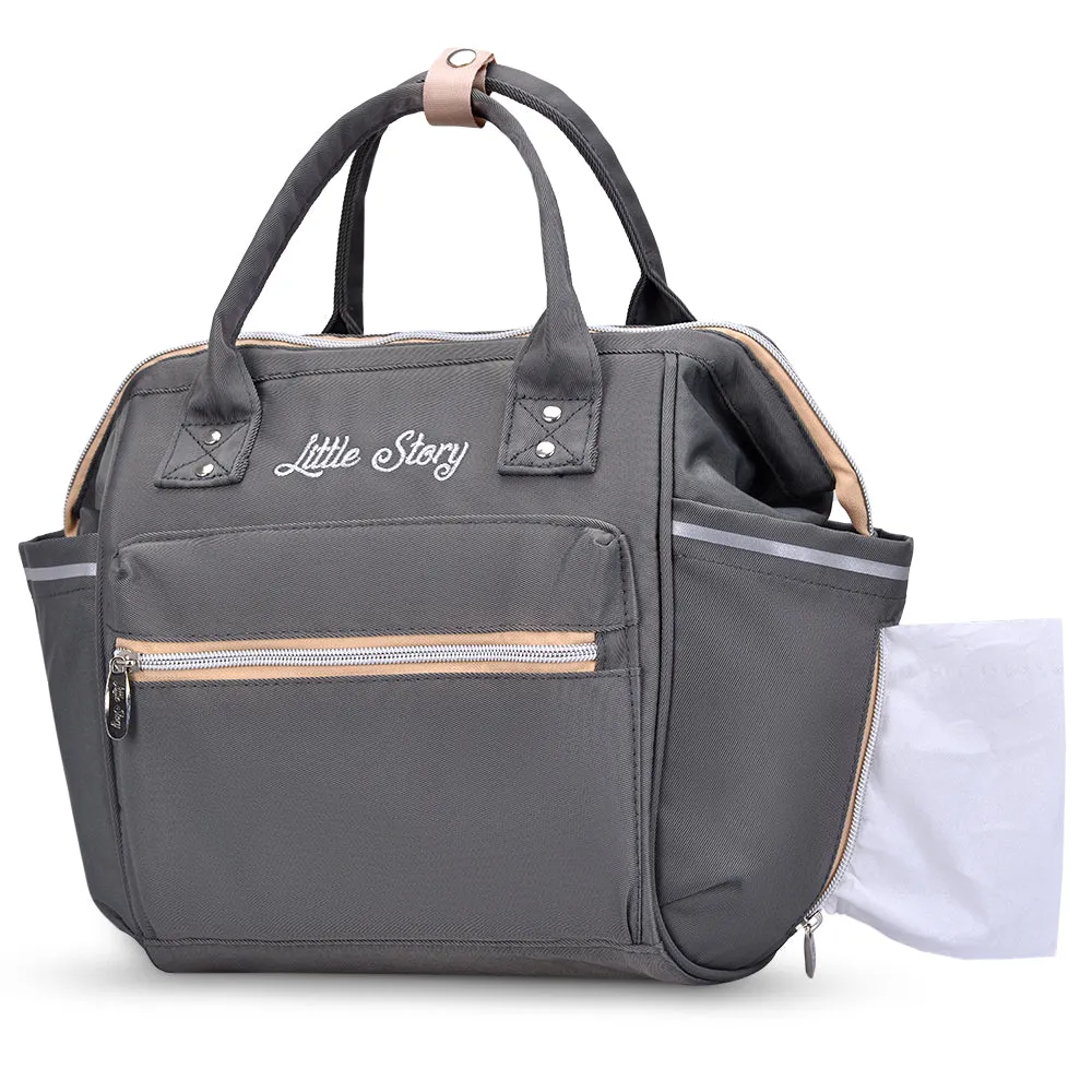 Ace Diaper Bag - Grey