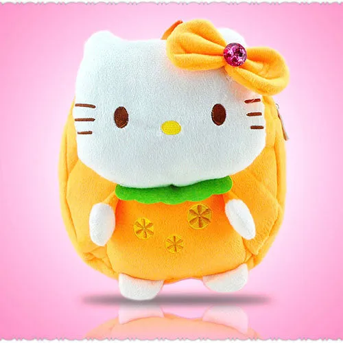 Actionclub Children Plush Backpack Cartoon Bags Baby Toy Kids School Bag Hello Kitty Bags Kindergarten Girl Kawaii Stuffed Doll