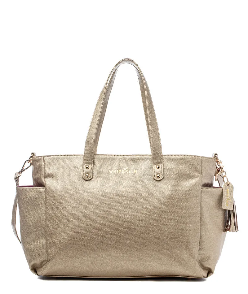 Aquila Tote Bag - Gold Sparkle