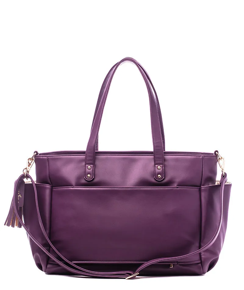 Aquila Tote Bag - Plum