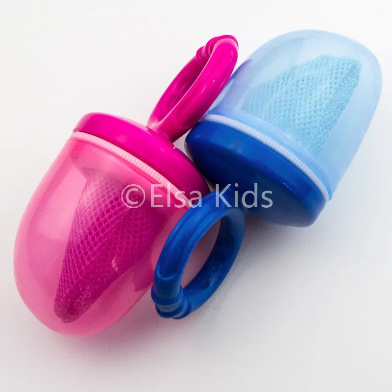 baby food feeder infant fruits vegetables pacifier Soother Nipples Feeding Tool solid Bite Gags single roaded