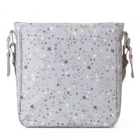 Blue Star Diaper Bag - Grey