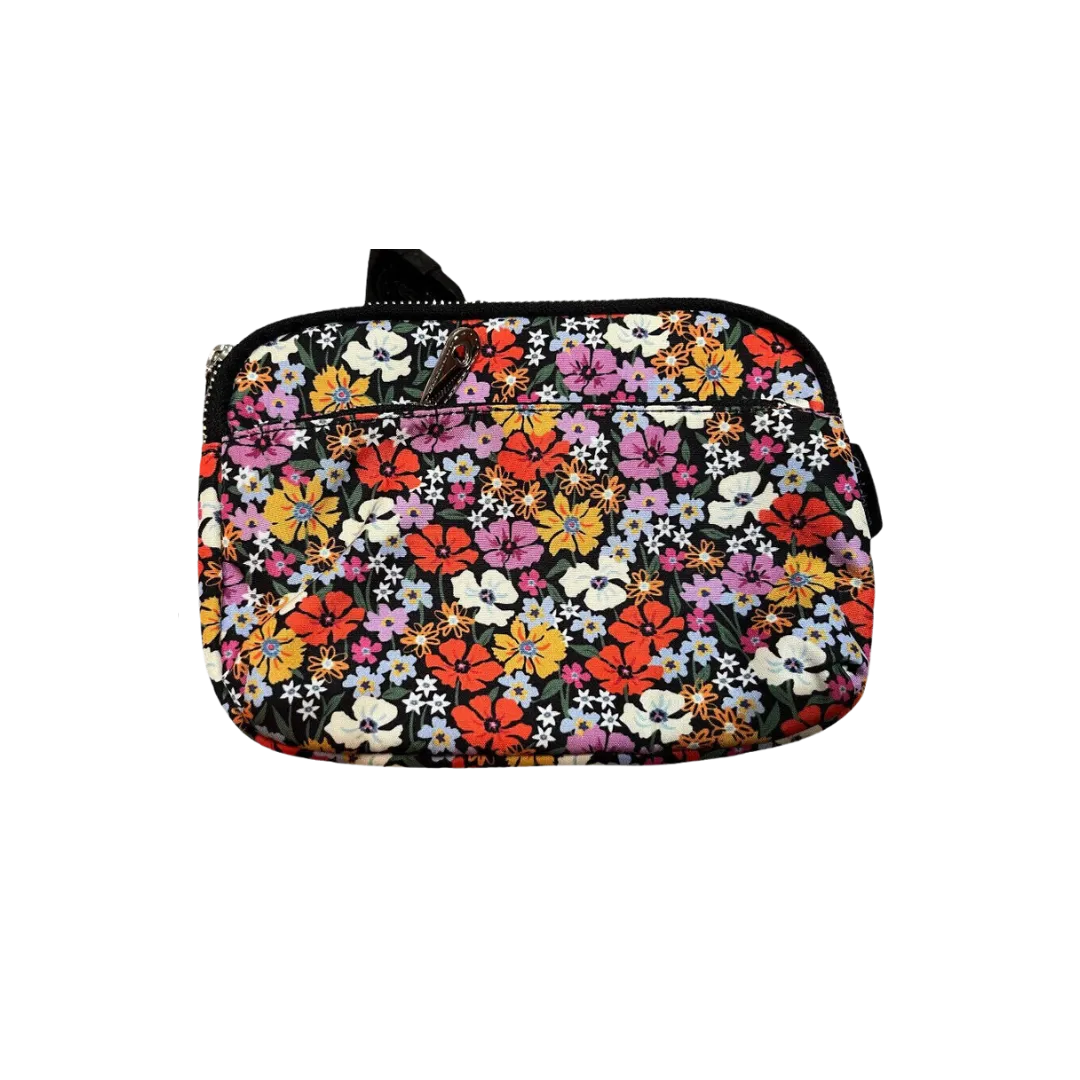 Brighton Women's Floral Painted Poppies Fanny Pack Belt Bag