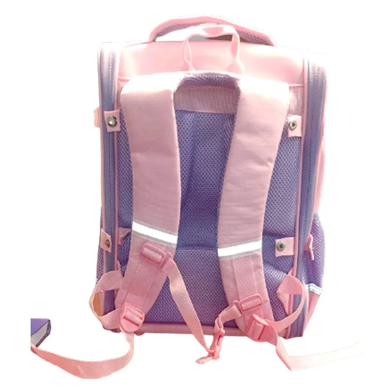 Collapsible Pink Unicorn Ergonomic Backpack