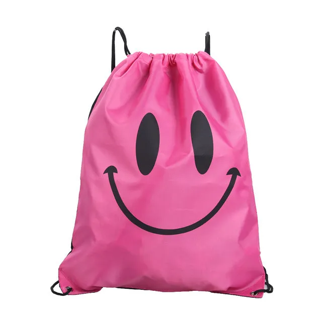 Colorful Portable Sports Bag Waterproof Swimming Bag Backpacks Double Layer Drawstring Sport Travel Shoulder Bags