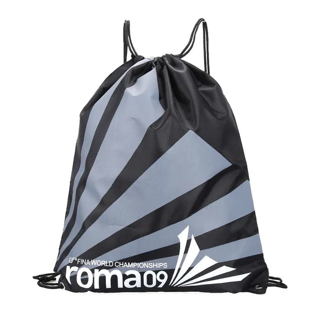 Colorful Portable Sports Bag Waterproof Swimming Bag Backpacks Double Layer Drawstring Sport Travel Shoulder Bags