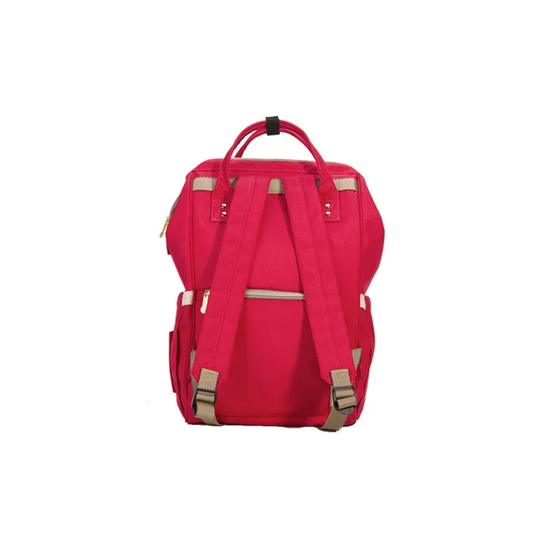 Diaper Bag - Real Red