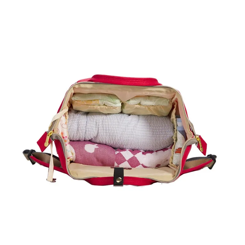 Diaper Bag - Real Red