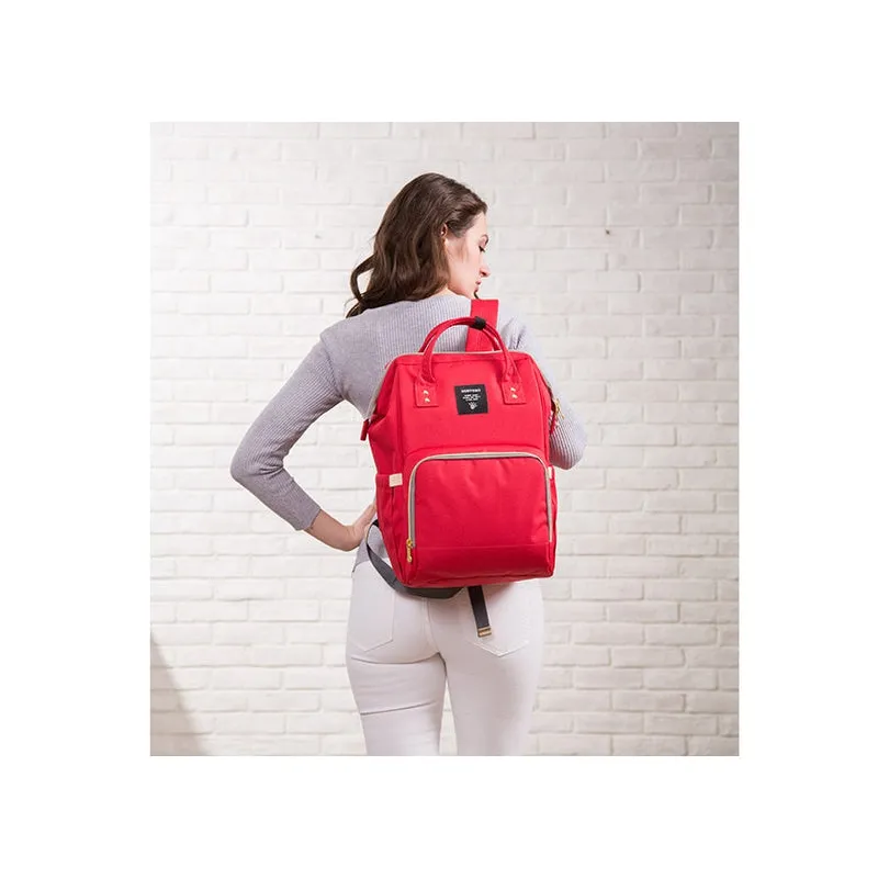 Diaper Bag - Real Red