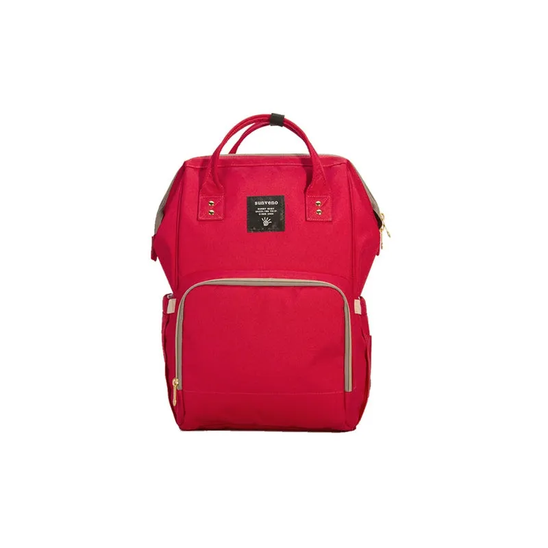 Diaper Bag - Real Red