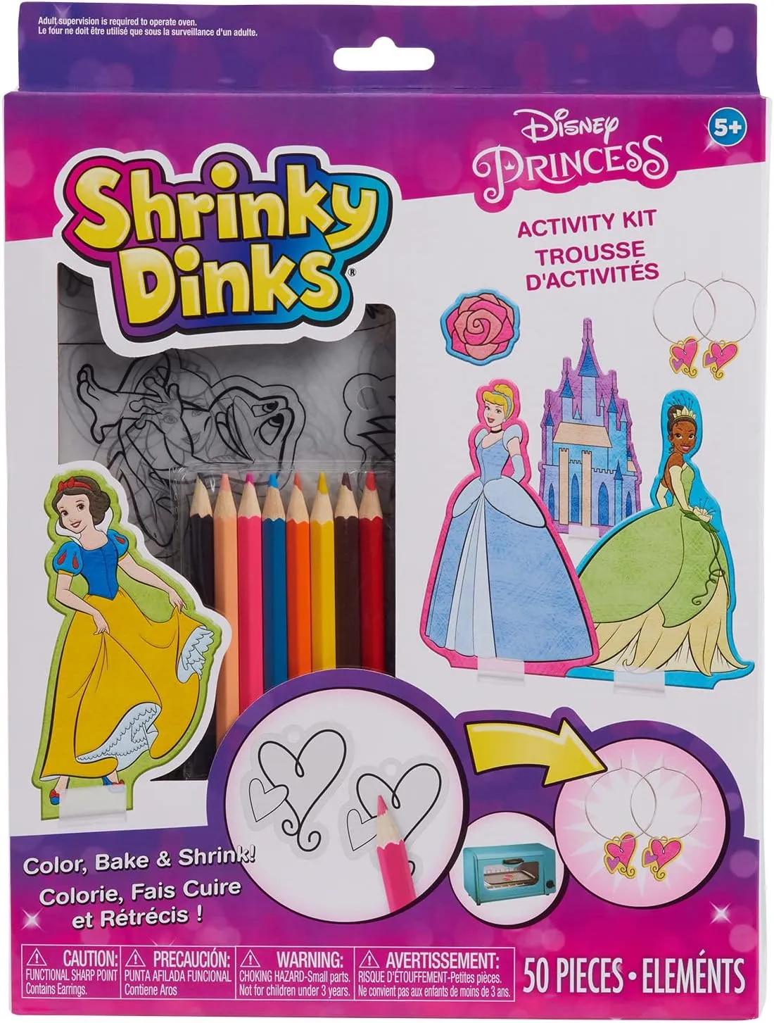 Disney Princess Shrinky Dinks