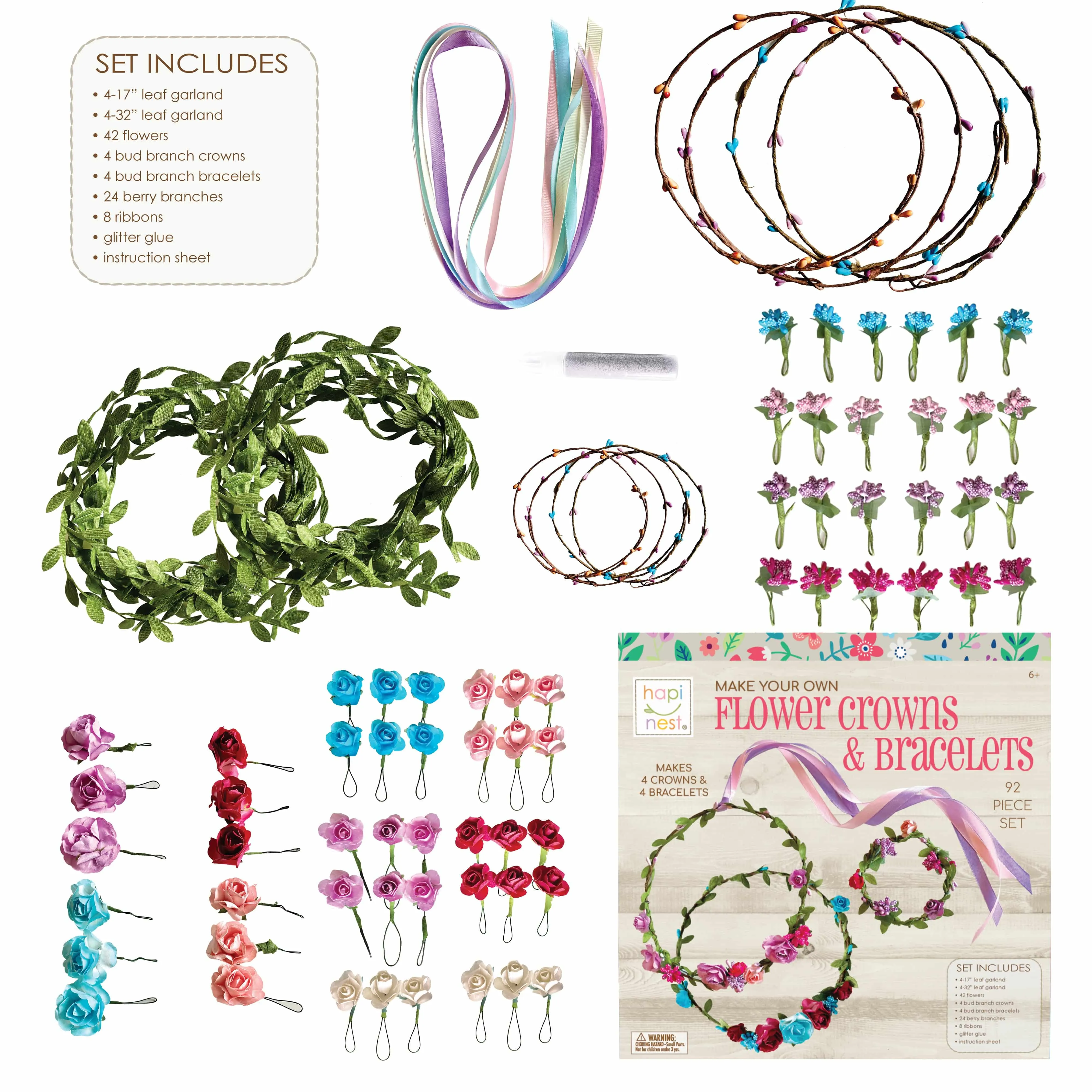 DIY Flower Crowns & Bracelets - Craft Kit