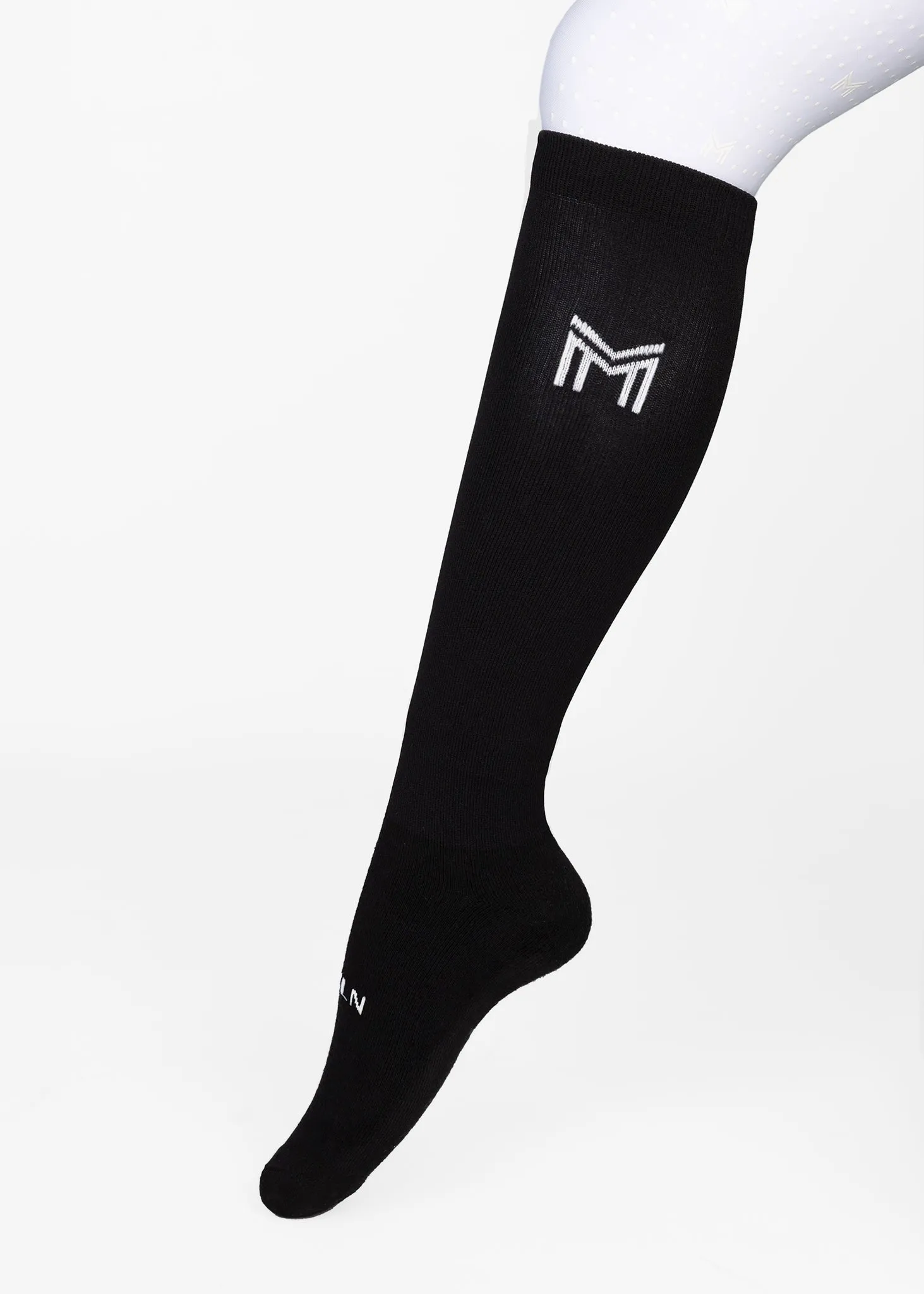 Flag Riding Socks (Black)