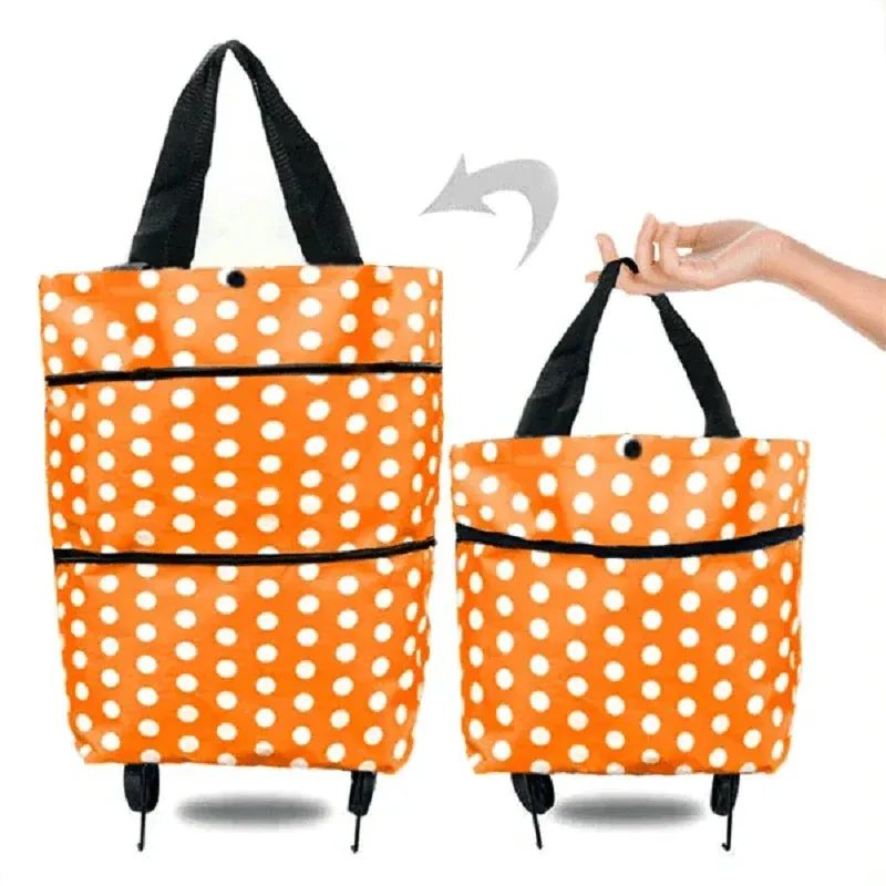 Foldable Shopping Trolley Tote Bag (🔥 Sale 60% Off)