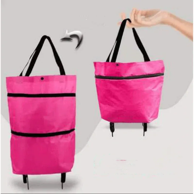 Foldable Shopping Trolley Tote Bag (🔥 Sale 60% Off)