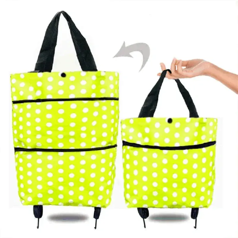 Foldable Shopping Trolley Tote Bag (🔥 Sale 60% Off)