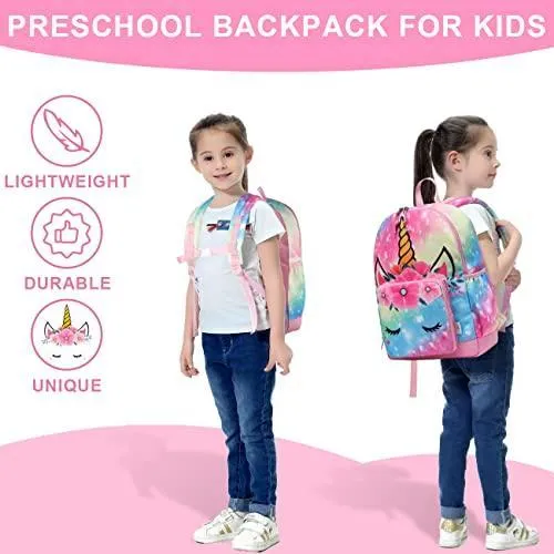 Girls Backpack, 13L Kids Backpack Water Resistant School Bag