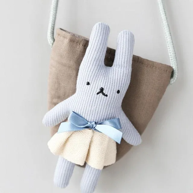 Girls Women Wallet Card Top Quality  Baby Rabbit Fashion New Arrival Cute Storage Bag Shoulder Bag Billetera Carteira 17Apr25