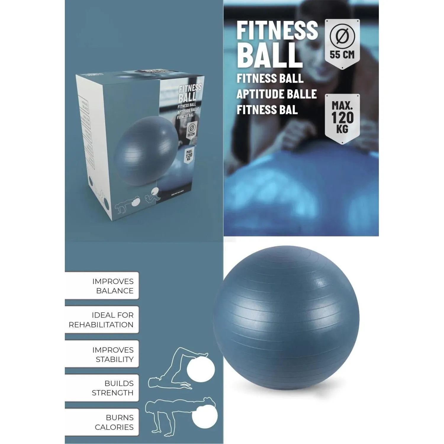 Inflatable Exercise Ball