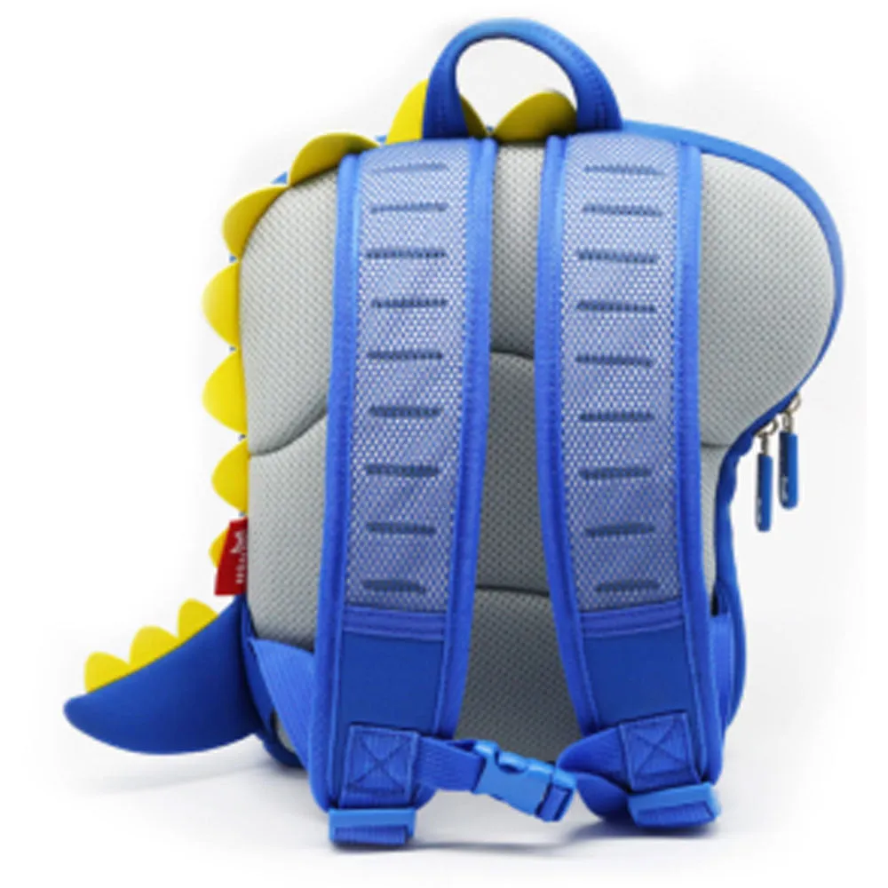 Jungle 3D Backpack-Dinosaur Blue