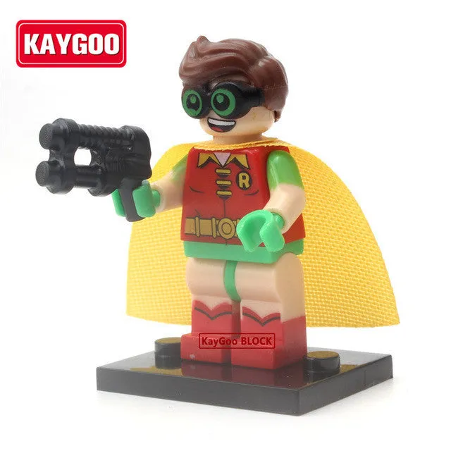 Kaygoo Super Heroes Batman Movie Figures Building blocks DC Marvel Avengers superheroes deadpool spiderman ironman Toy Gifts