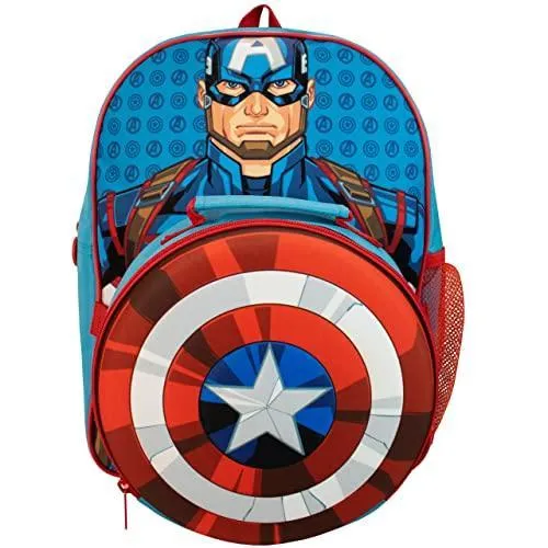 Kids Backpack and Lunch bag Captain America