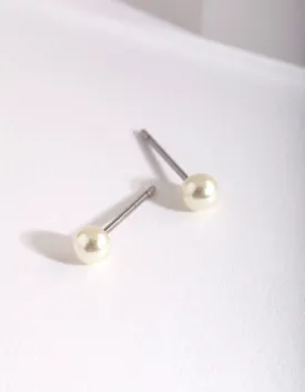 Kids Mini Pearl Earrings