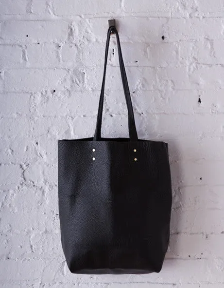 LARGE LEATHER TOTE BAG