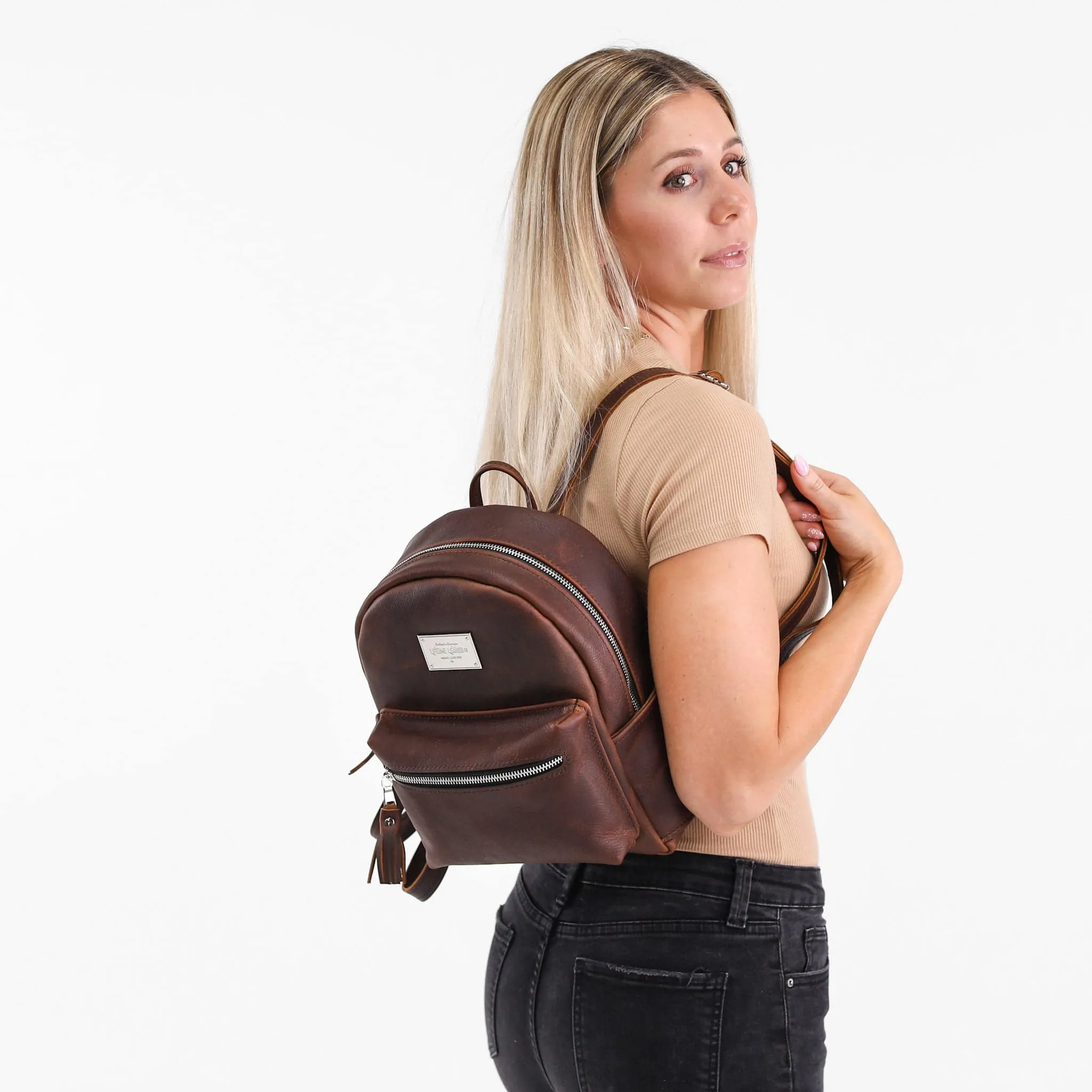 Leather Backpack