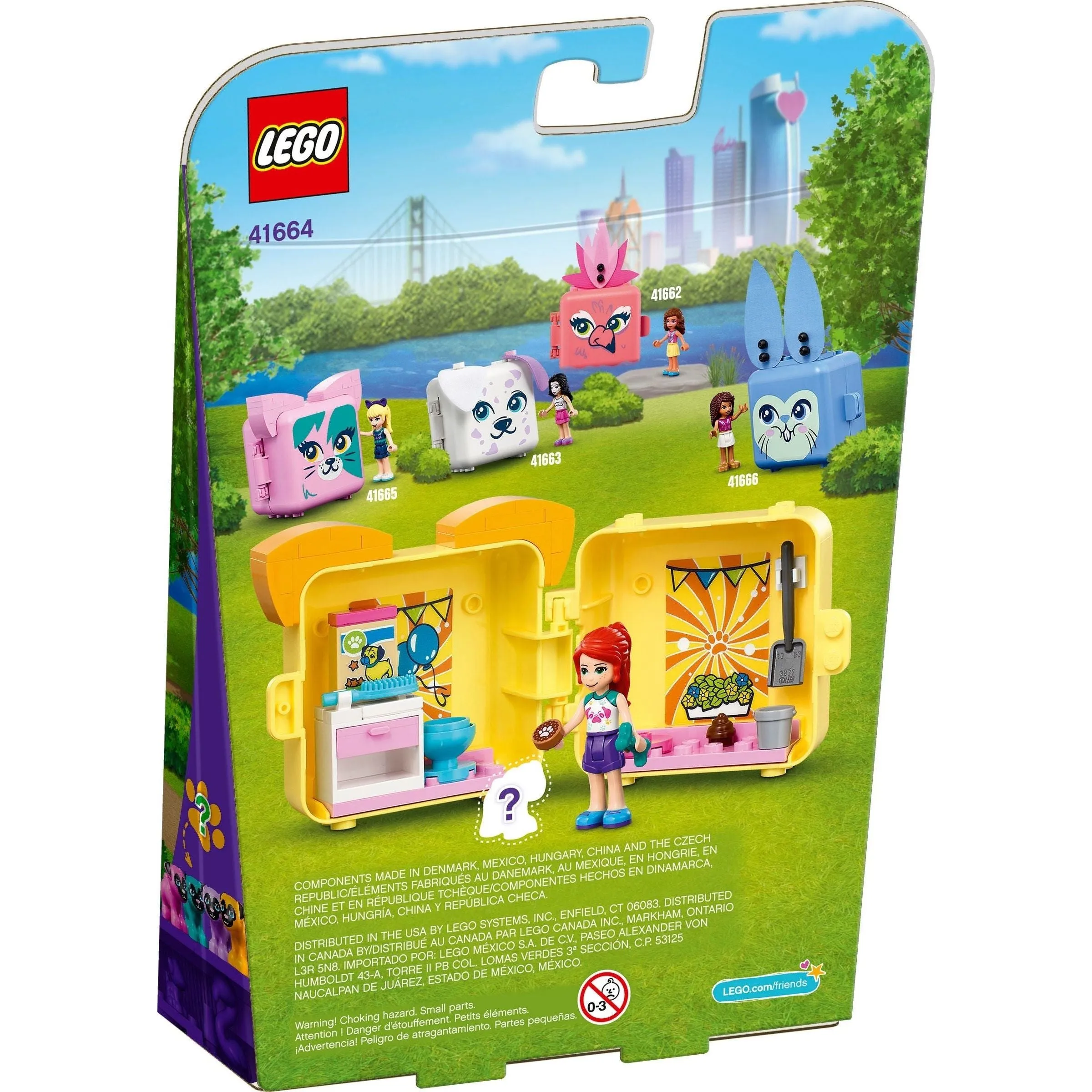 LEGO Friends 41664 Mia's Pug Cube