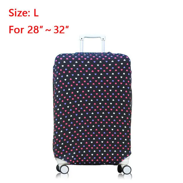 Luggage Cover Protector Protective Suitcase Covers Elastic Protection Case on Suitcase Fashion Travel Cover for Trolley Trunk