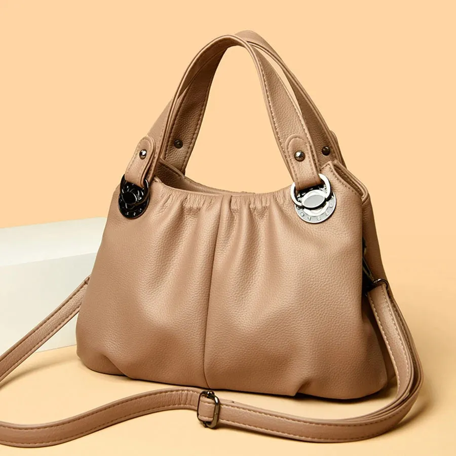 Luxury High-Quality Genuine Leather Women's Shoulder Bag