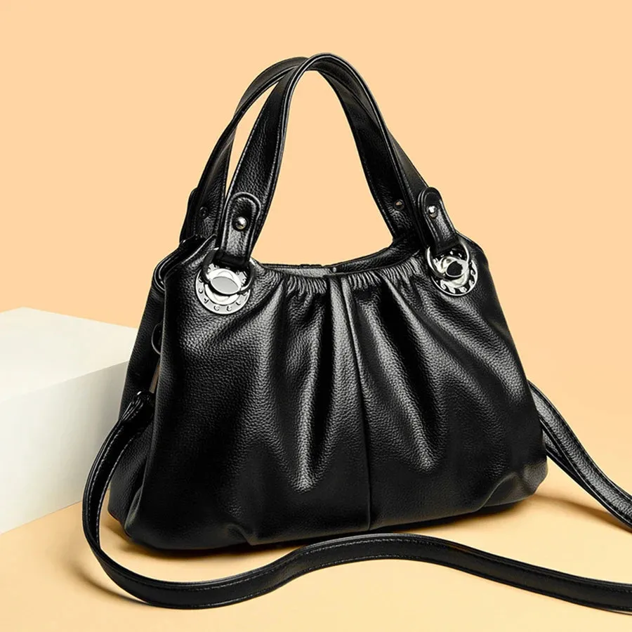 Luxury High-Quality Genuine Leather Women's Shoulder Bag