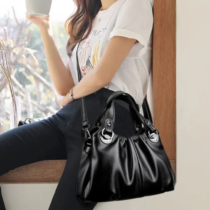 Luxury High-Quality Genuine Leather Women's Shoulder Bag