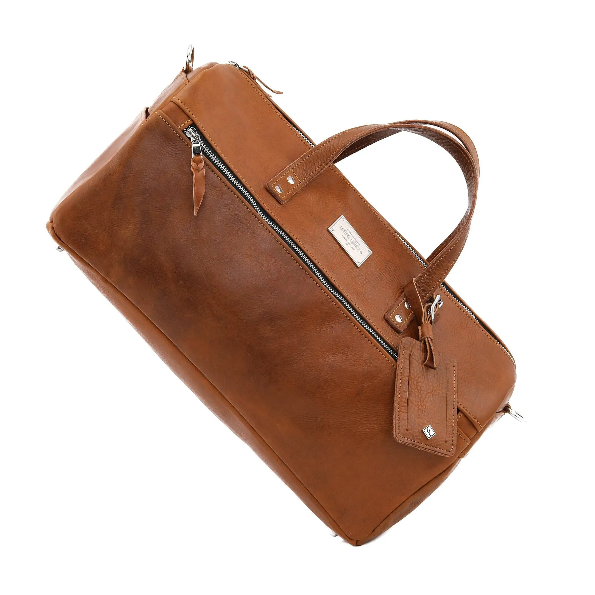 Luxury Leather Duffel Bag