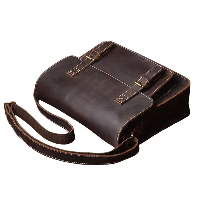 Men's Genuine Leather Crossbody Classic Cambridge Bag