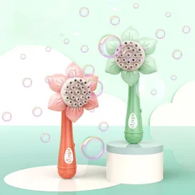 Mini Magical Sunflower Bubble Maker Toy