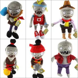 New Arrival Plants vs Zombies Plush Toys 30cm PVZ Zombies Plush Soft Stuffed Toys Doll Game Figure Statue Toy Gifts for Kids