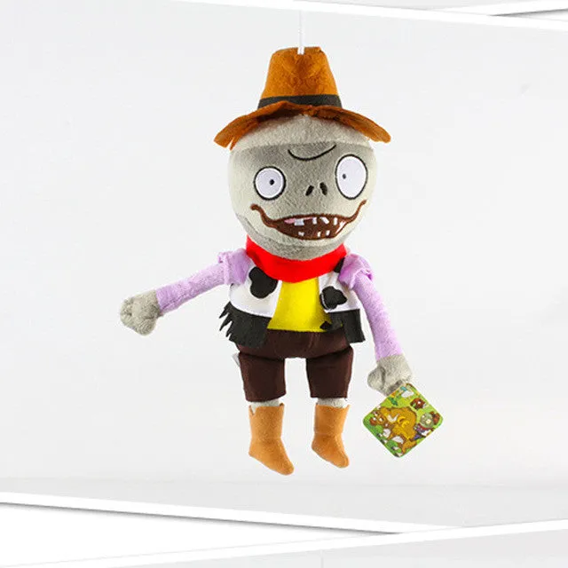 New Arrival Plants vs Zombies Plush Toys 30cm PVZ Zombies Plush Soft Stuffed Toys Doll Game Figure Statue Toy Gifts for Kids