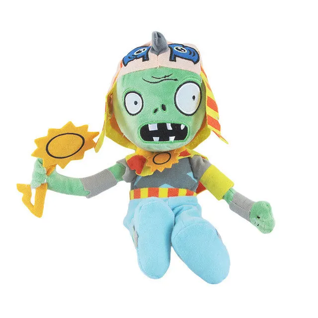 New Arrival Plants vs Zombies Plush Toys Soft Stuffed Toys 30cm DIY PVZ Zombies Plush Toy Doll for Kids Children Xmas Gifts