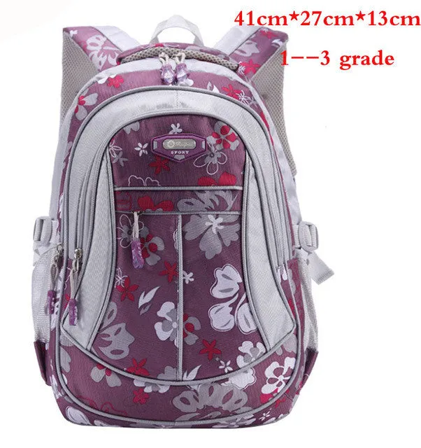 New Floral Printing Children School Bags Backpack For Teenage Girls Boys Teenagers Trendy kids Book Bag Student Satchel mochilas