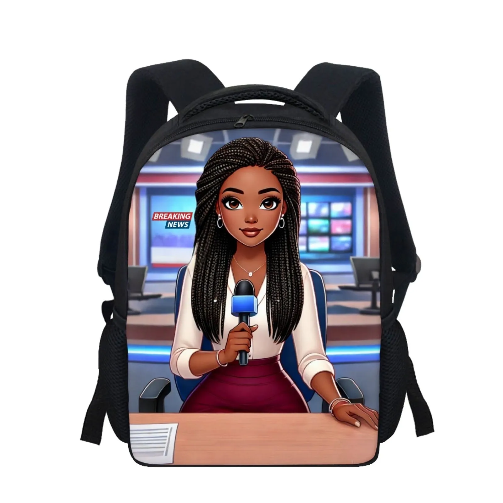 Nia The News Reporter - Backpack