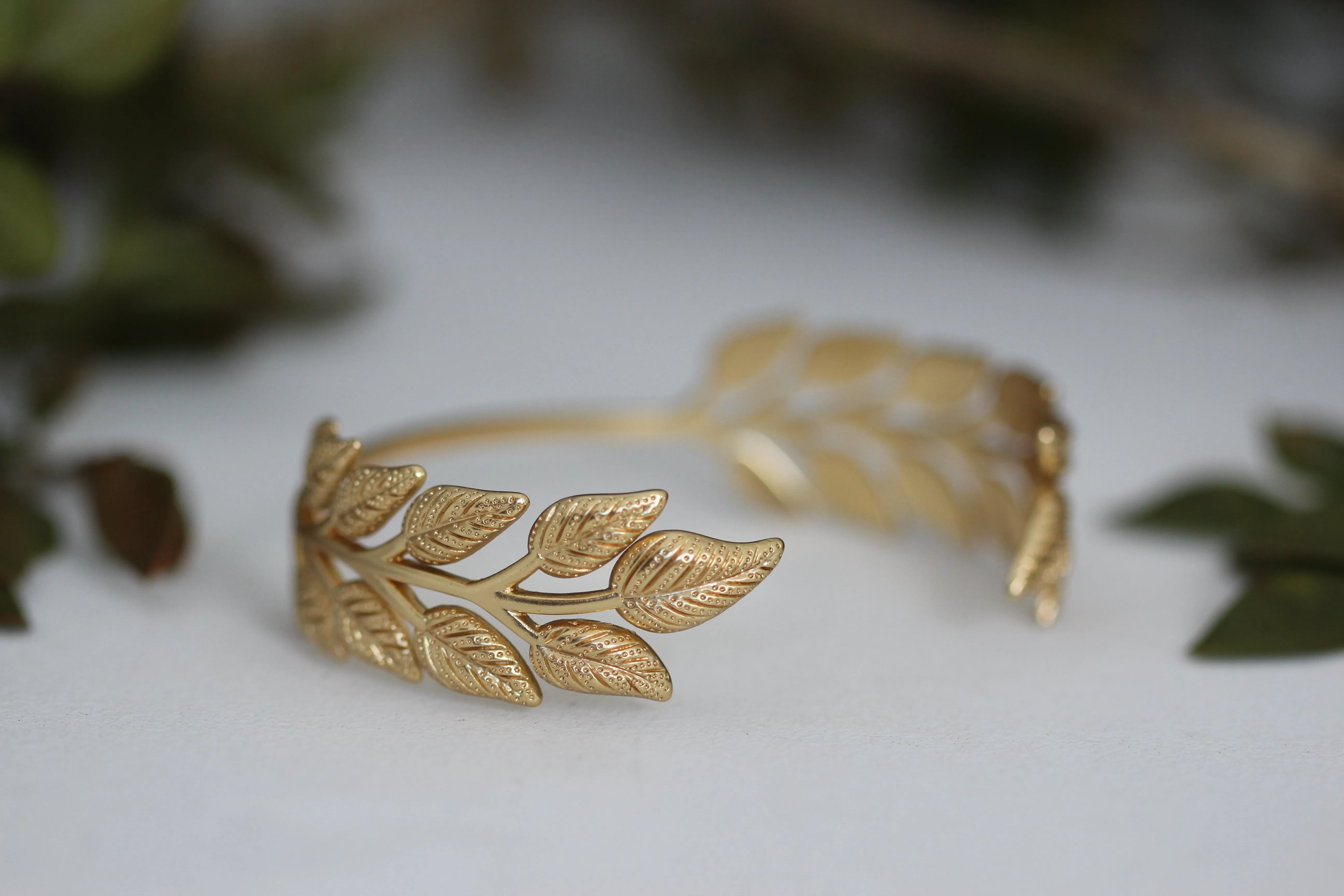 Olive Leaf Bracelet