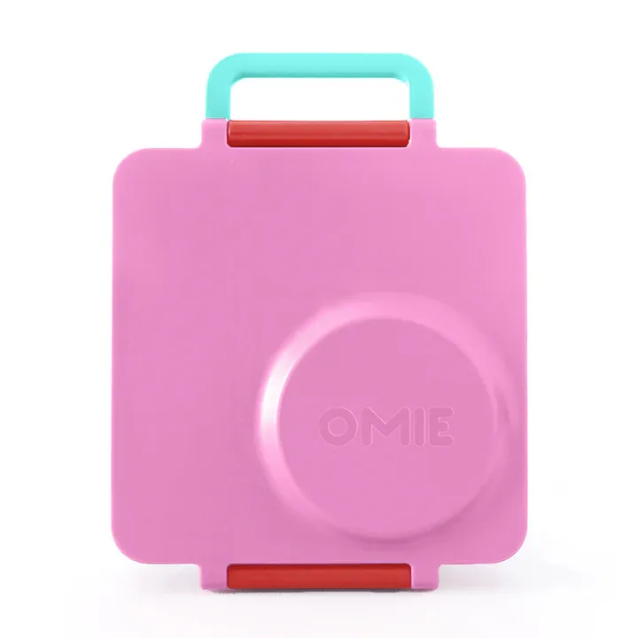 OmieBox Bento Lunch Box ~ Pink Berry