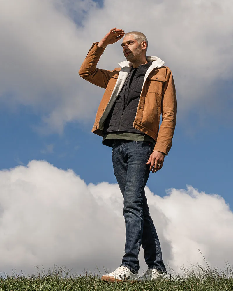 Organic Corduroy Aviator Jacket