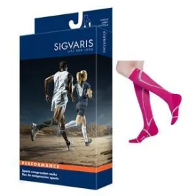 Performance Sock Calf, 20-30, Size MM, Closed, Pink