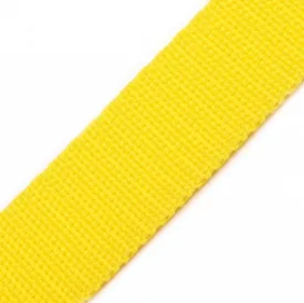 Polypropylene Webbing 25mm - Yellow