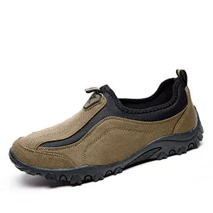 Special Offer Medium(b,m) Hiking Shoes Slip-on Leather Outdoor 2016 Trek Suede Sport Men Climbing Outventure Sapatos Masculino